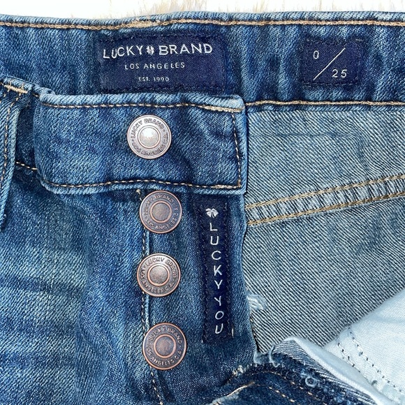 NWT Lucky Brand The Cut Off Jean Shorts - Picture 15 of 17